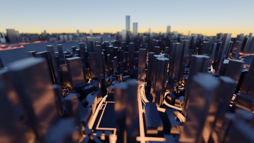 Futuristic City Model
