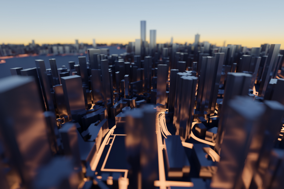 Futuristic City Model